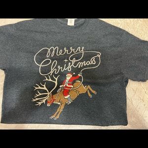 Western Christmas T shirt
